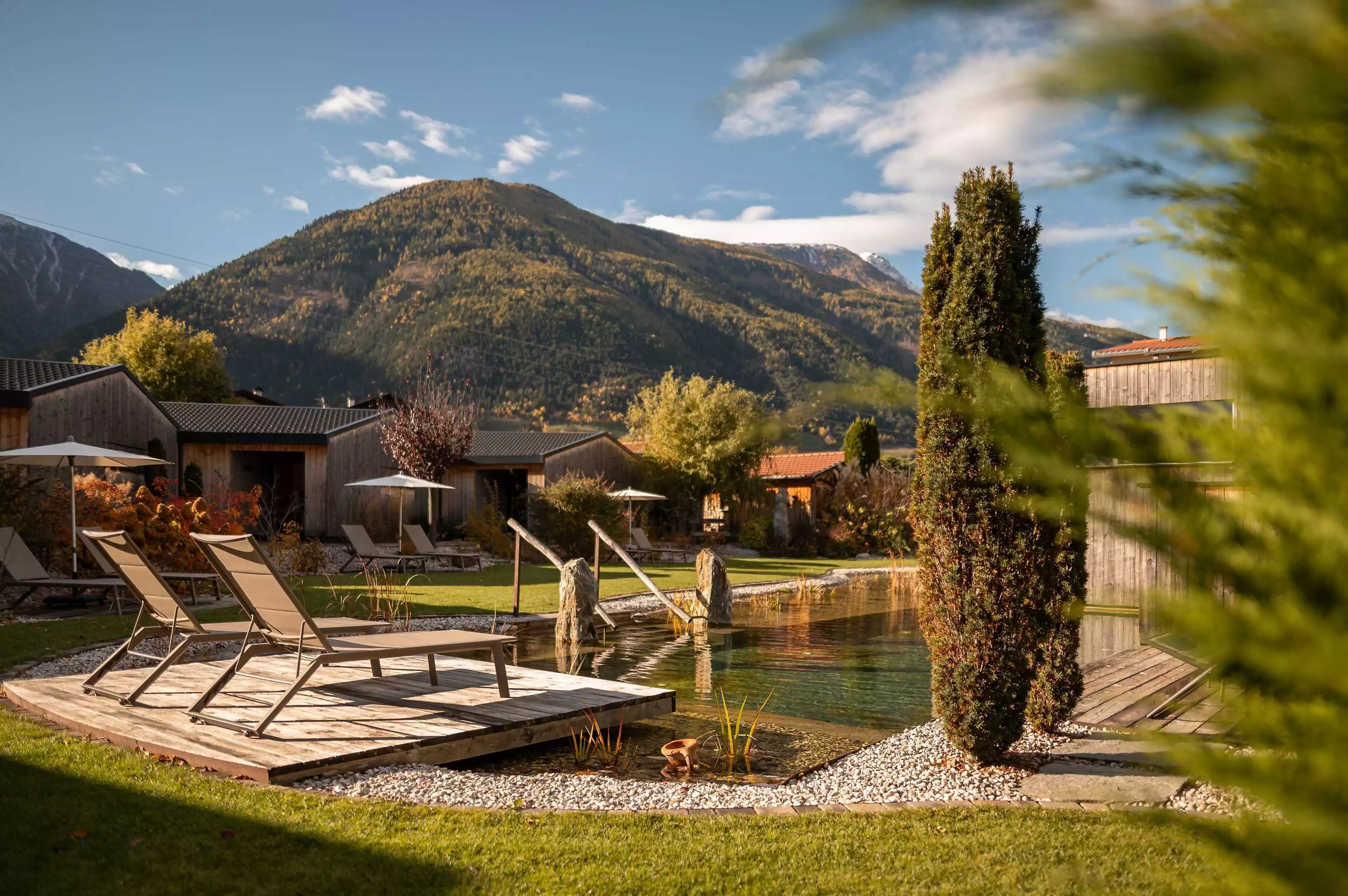 Amolaris Vinschgau Südtirol Lodges Suiten SPA Hideaway