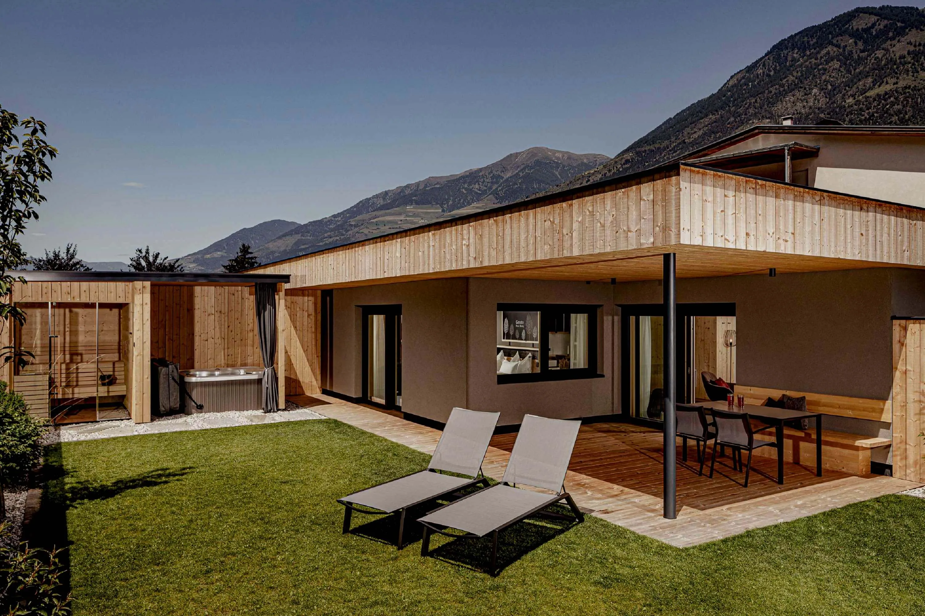 Private Spa Lodge für 2 in Südtirol – Garden Spa Retreat