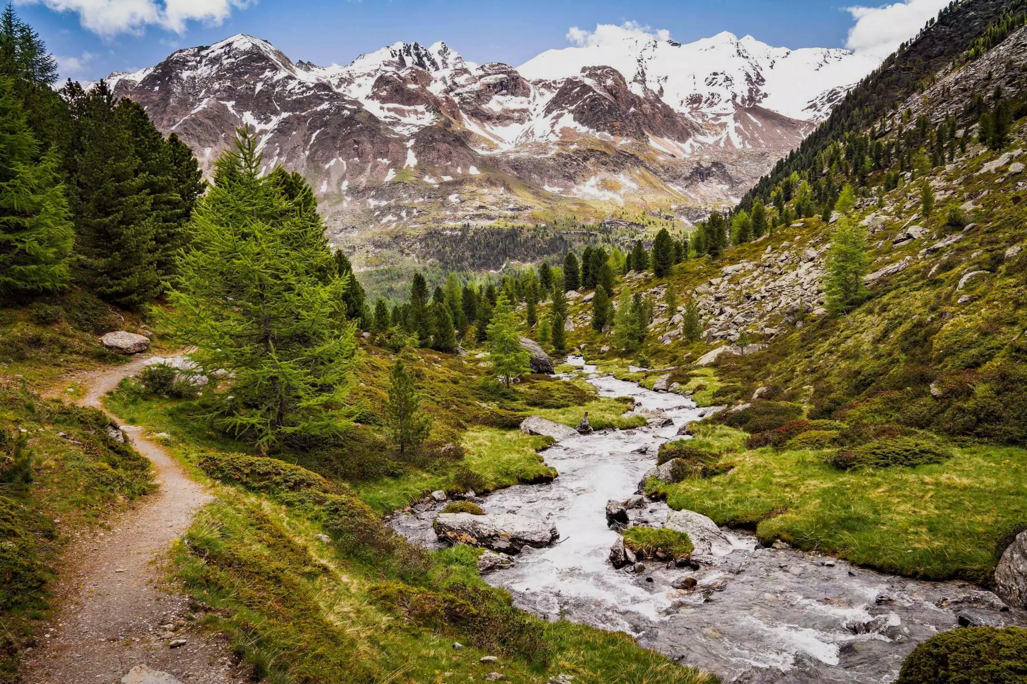 Urlaub im Vinschgau Südtirol Amolaris Natur Ruhe Berge